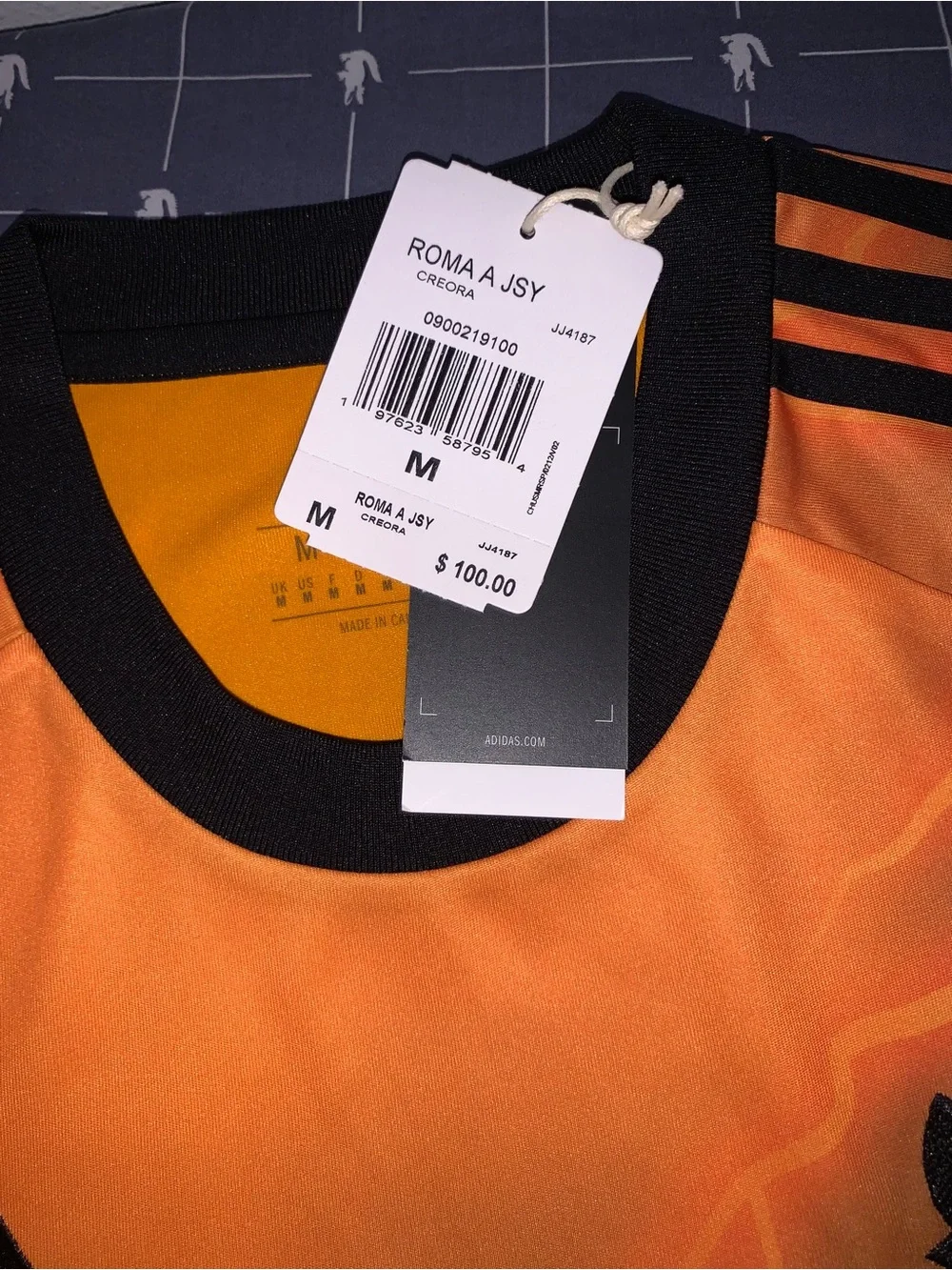 Adidas AS Roma 2025/2026 Away Jersey Size: Medium